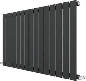 Aver Anthracite Designer Radiator Horizontal Flat Panel