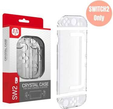 Topwolf Switch2 Crystal Clear Protective Case Set
