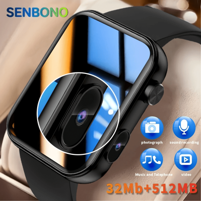 Senbono Smart Watch With Camera