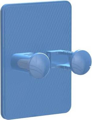 Wall-Mounted Razor Holder Tool