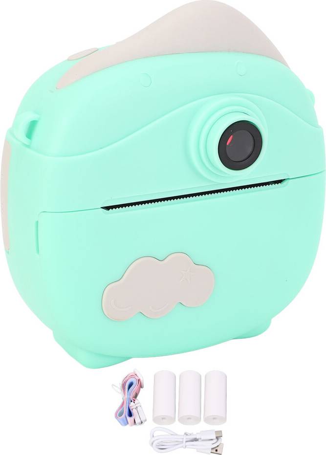 Instant Print Camera 2 Inch HD IPS 12MP