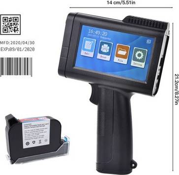 Handheld Inkjet Printer 600dpi Hd Portable