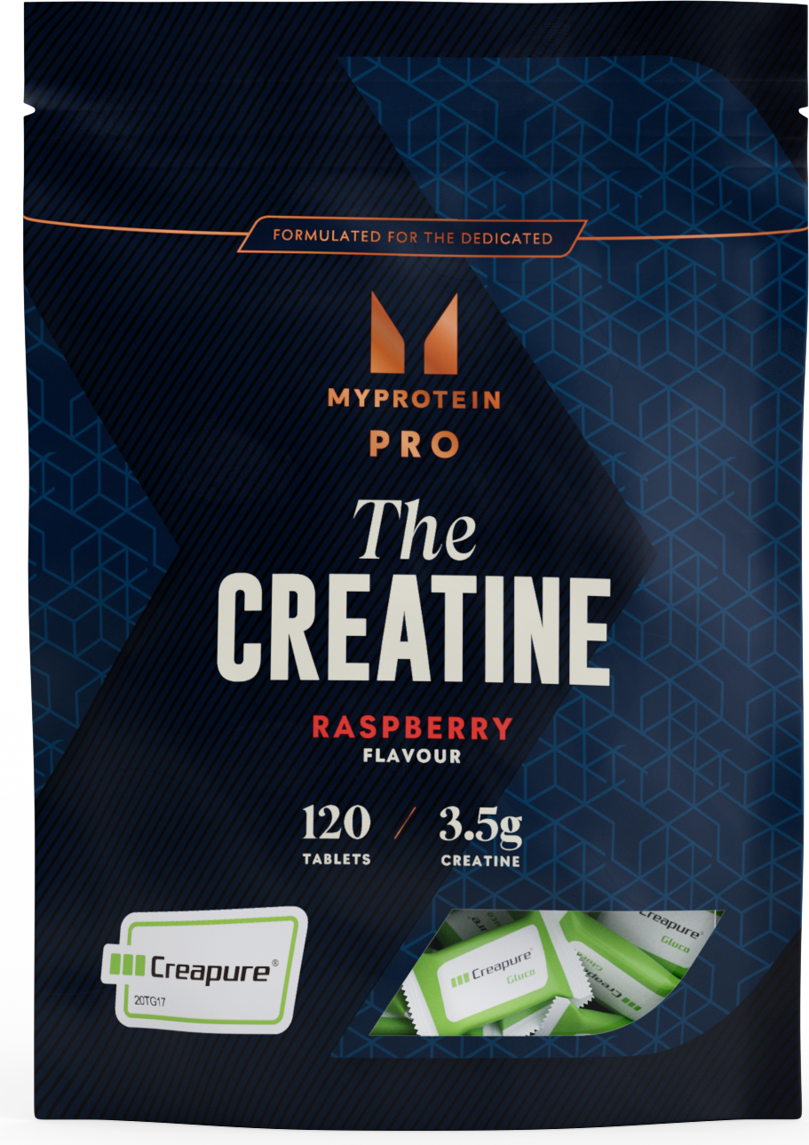 Myprotein Creapure Chewable Tablets - Raspberry - 120 Tablets 120 pcs