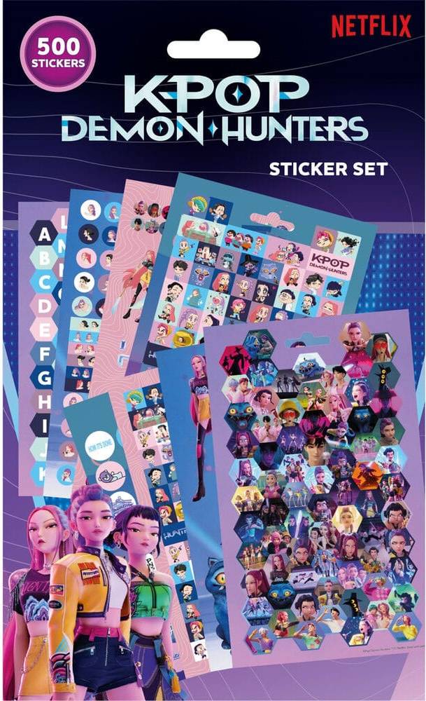 Demon hunters Pyramid International KPop Demon Hunters Sticker Pack