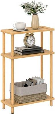 Homcom 3-Tier Slim End Tool Bedside Table