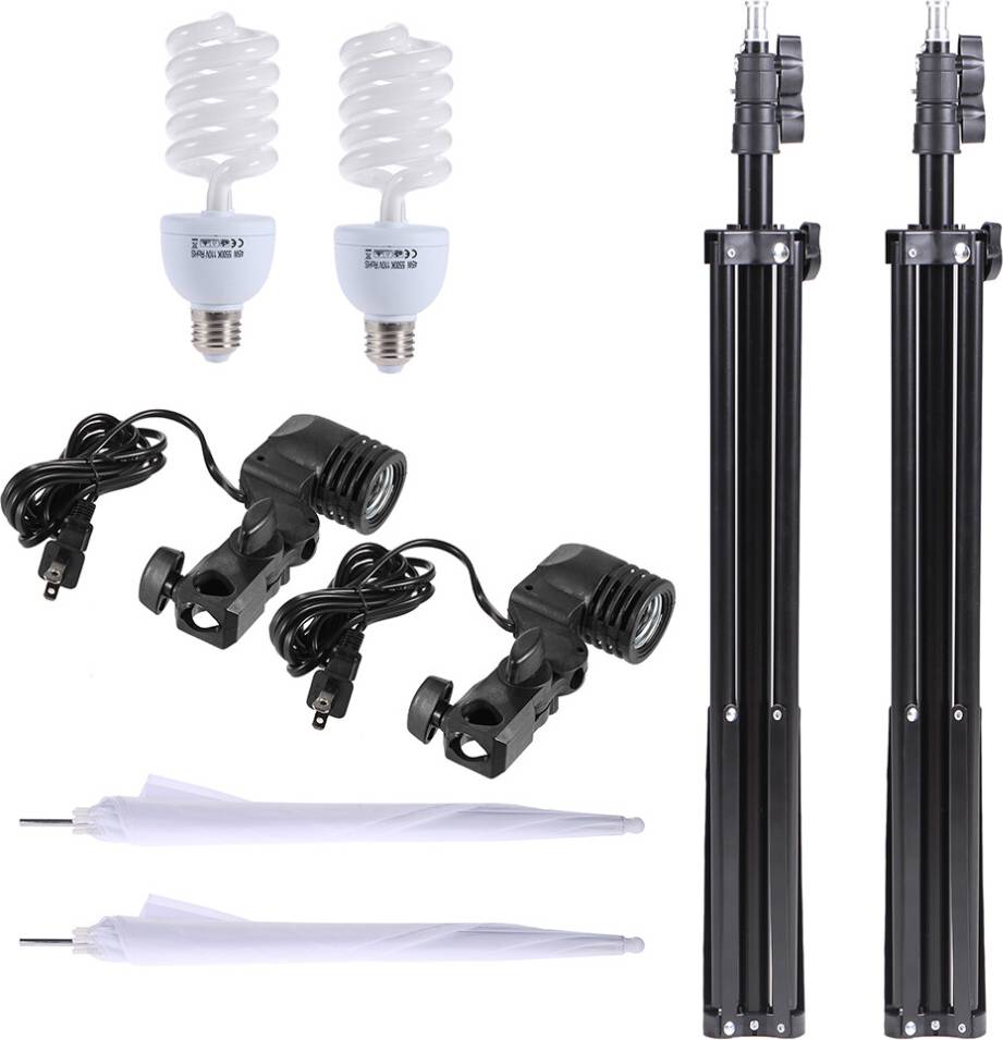 Photo Studio Lighting Kit 2M Stand