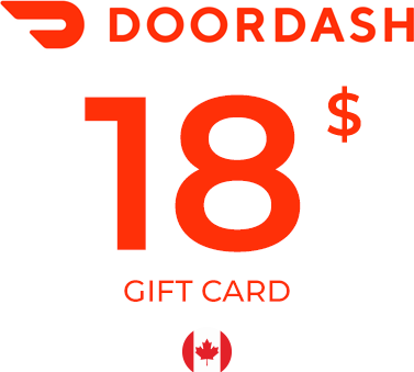 DoorDash Gift Card 18 CAD Key