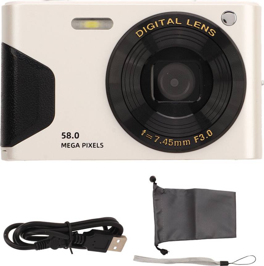 58MP Digital Camera 4K Auto