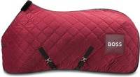 BOSS Equestrian Sweat Rug Quilted Velvet - Dark Red