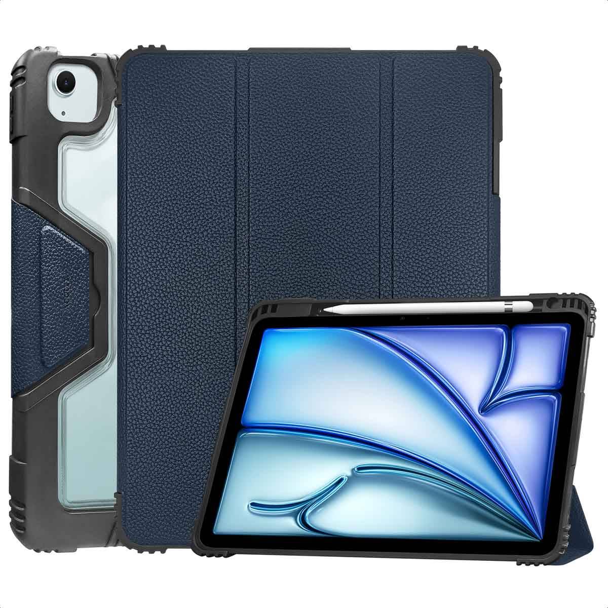 Accezz Rugged Trifold Bookcase iPad Air 11 Inch