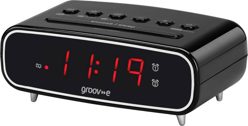 Groov-e Rise Digital Alarm Clock