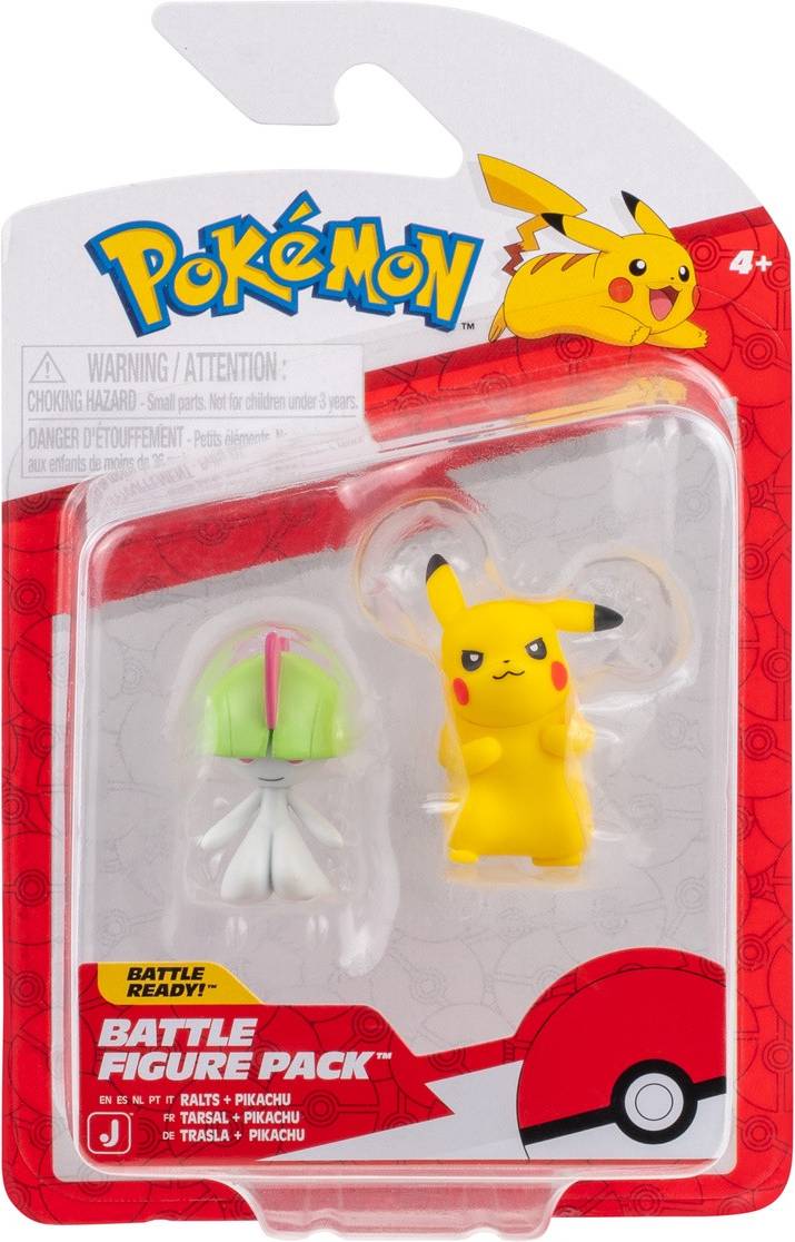 Pokémon Battle Figure Pack Ralts Pikachu