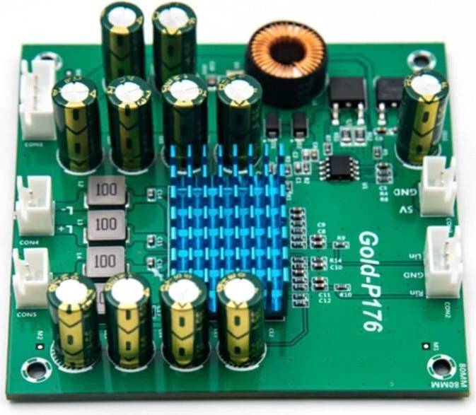 Audio Amplifier Module Class D Gold-P176 Bluetooth