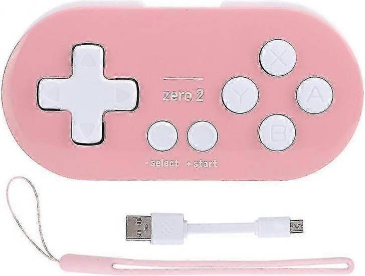 Pink Mini Wireless Bluetooth Gamepad Controller