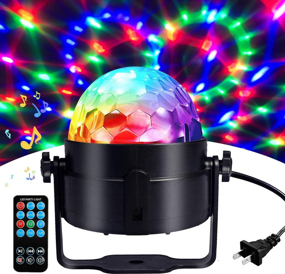 Dj control Led 3W With Remote Control Dj Lights