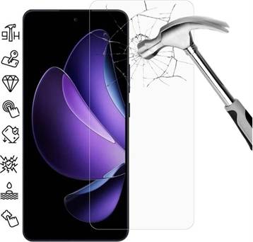 Oppo Reno13 Härdat Glas Skärmskydd