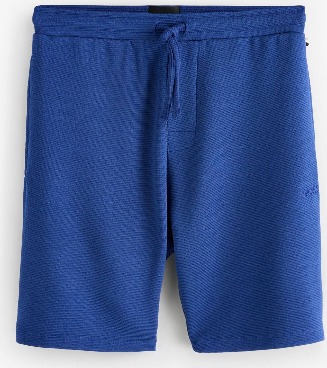 BOSS Ribbed Shorts - Blå