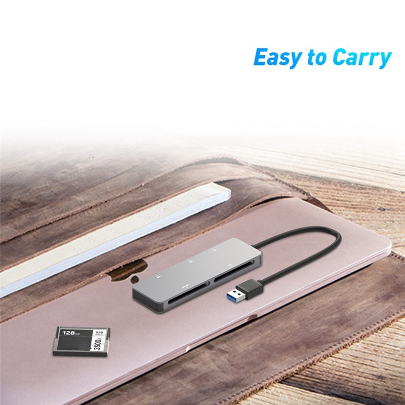 Typecat 5-In-1 All-In-1 Card Reader Docking Station