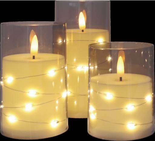 Veli Line LED Blockljus 3-Pack LED-ljus 3st