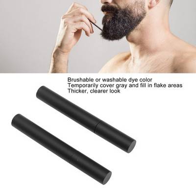 2pcs Beard Eyebrows Temporary Color
