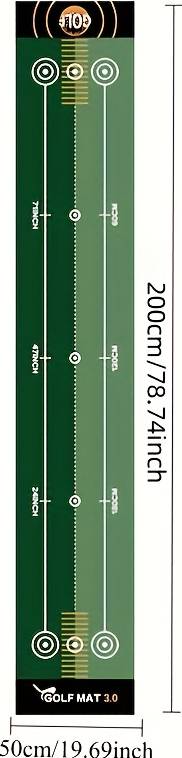 Temu Portable Golf Practice Mat With Scoring System
