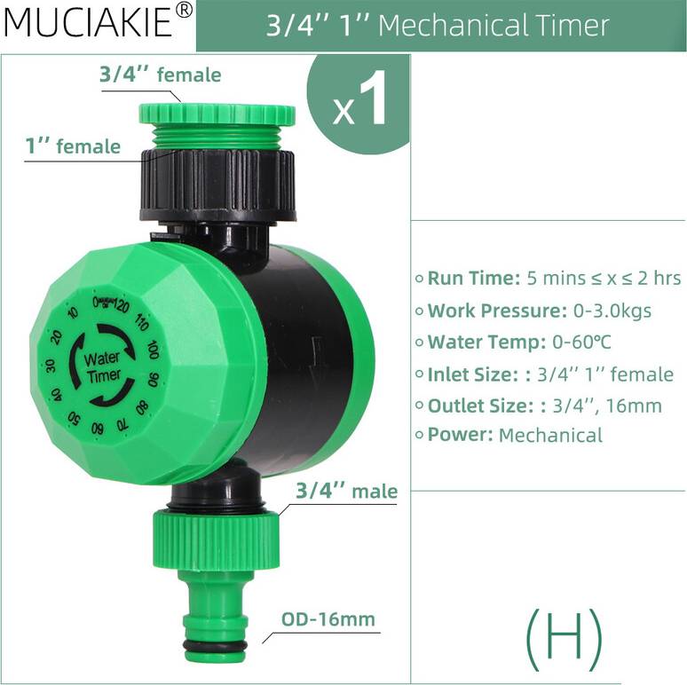 Solar Power Ball Valve Watering Timer