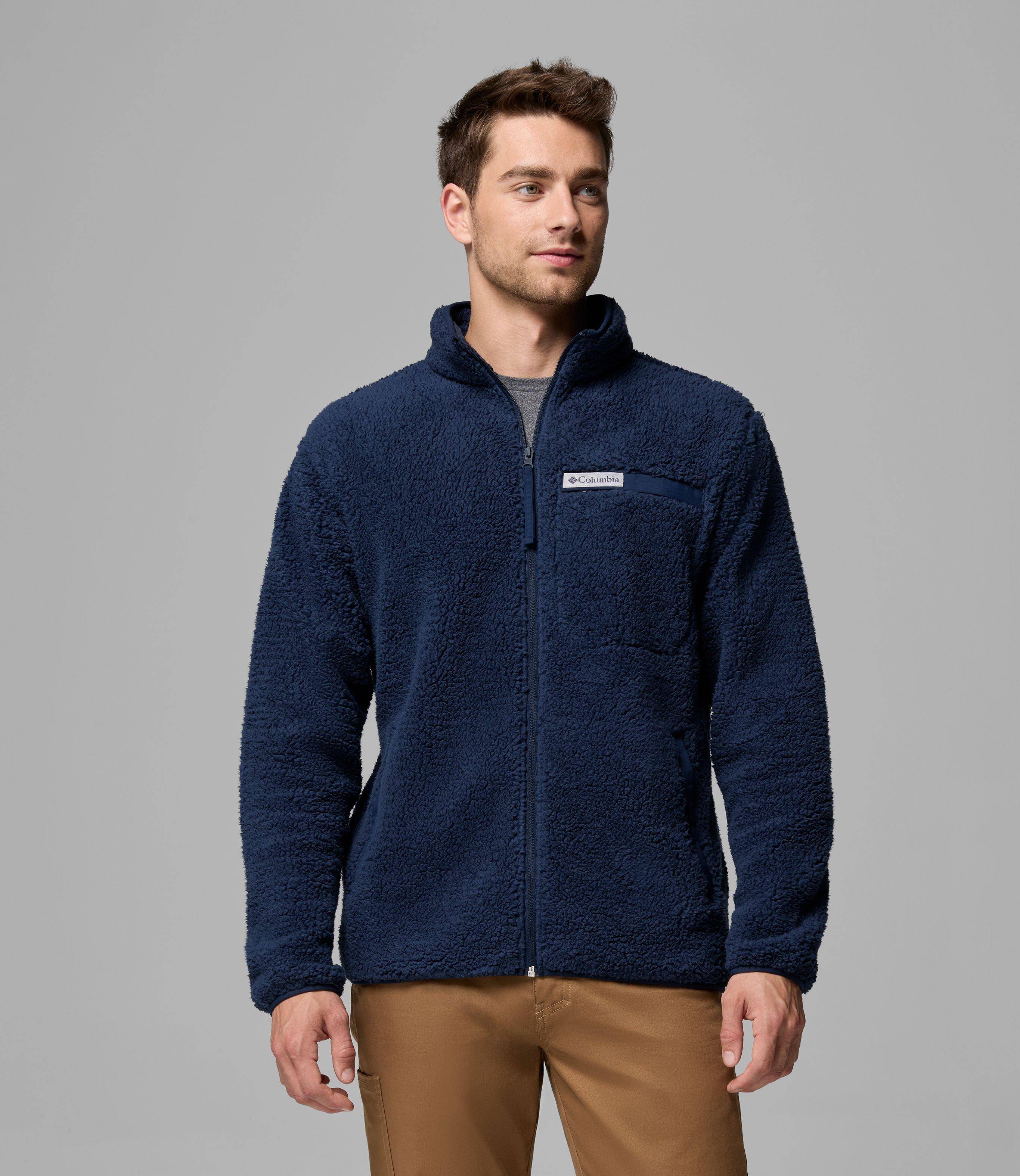 Columbia Rugged Ridge High Pile Full Zip Marinblå