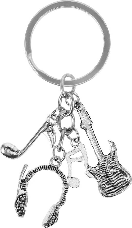 Inoomp Key Holder Keychain Musical Gift Drummer