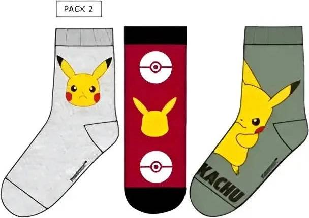 Pokémon Socks - Multi/Patterned