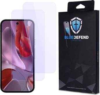 Pixel 9a BlueDefend Tempered Glass Screen Protector 2 Pcs