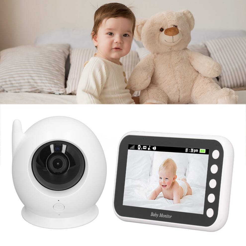 Baby Monitor 360 Degree Rotation LCD Screen