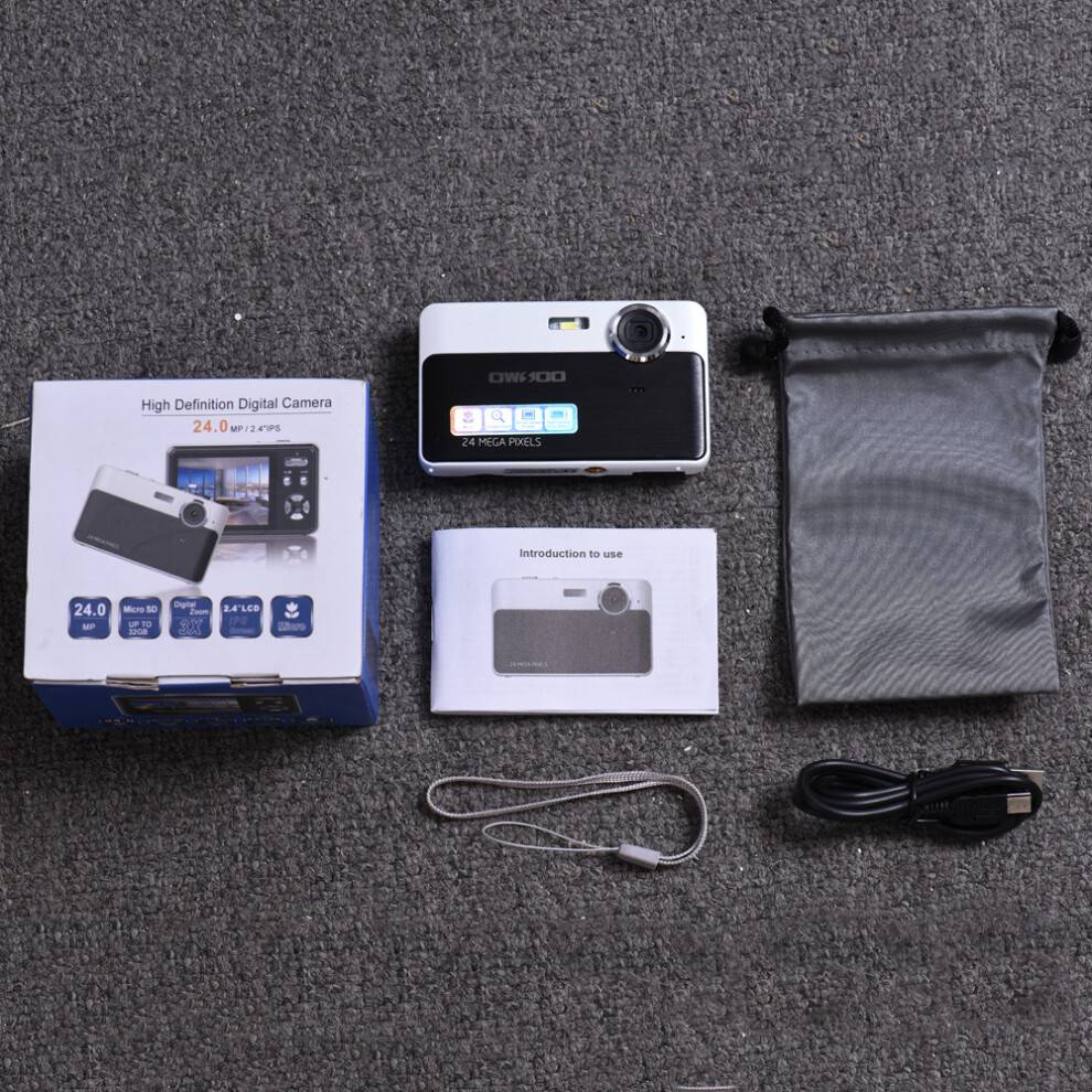 Mini Digital Camera 40MP 2.4 Inch IPS