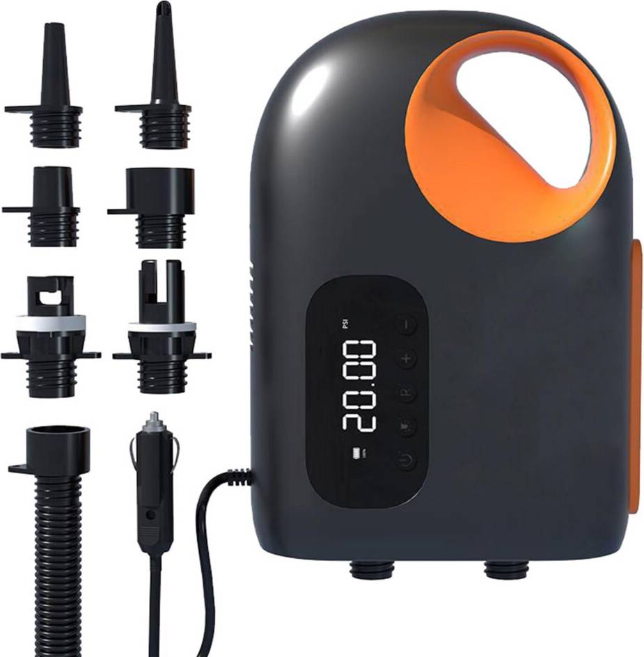 Airbeds Powered Inflatable Air Compressor LED Pump