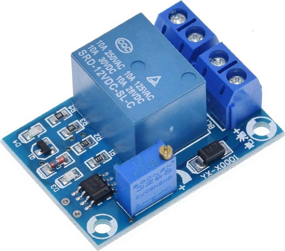Dc dc 12v 12v DC 12V Battery Undervoltage Switch Module