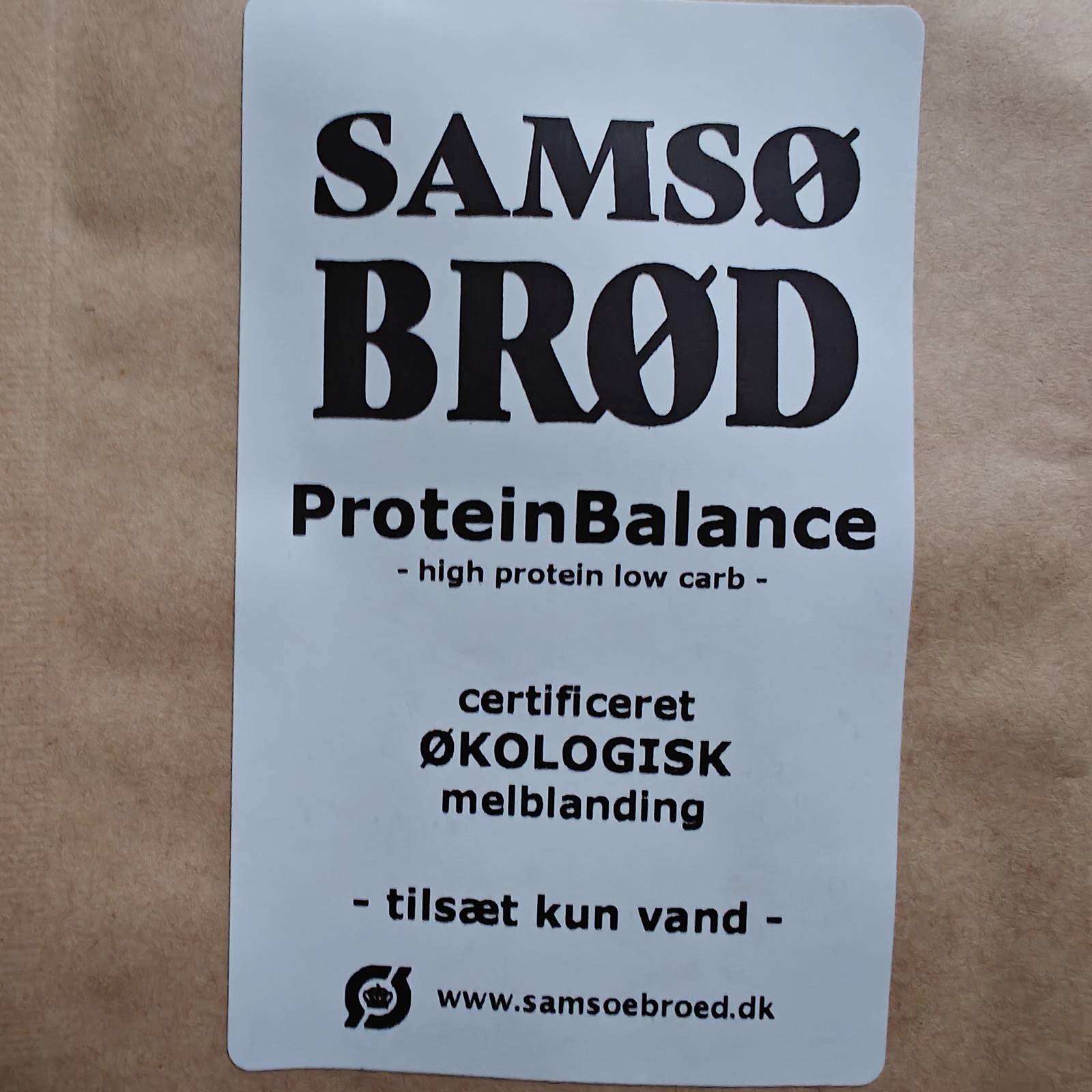 Brød ProteinBalance Samsø Brød