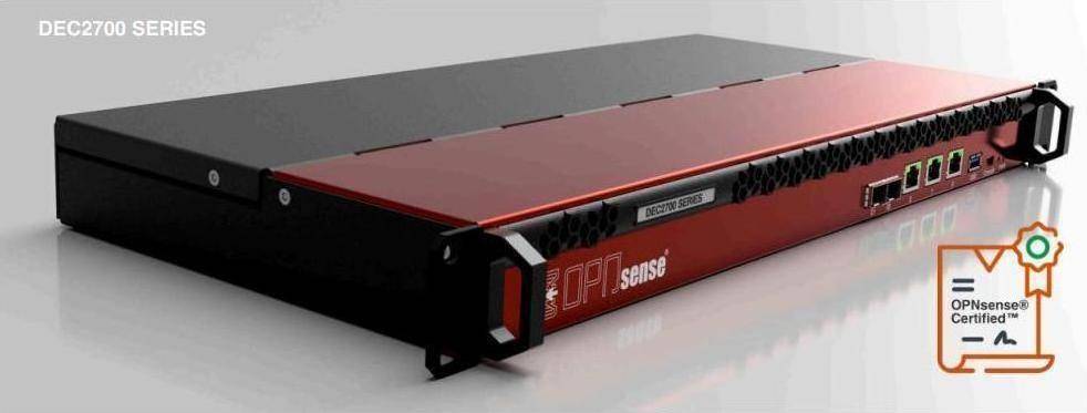 OPNsense Pare-Feu Rack Débit 10 Gbps 8 Threads