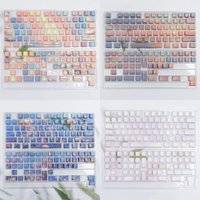 Jaycomia Gradient Side Printed Cherry Profile Keycaps