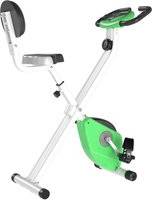 Folding exercise bike Homcom Folding Exercise Bike Indoor Trainer