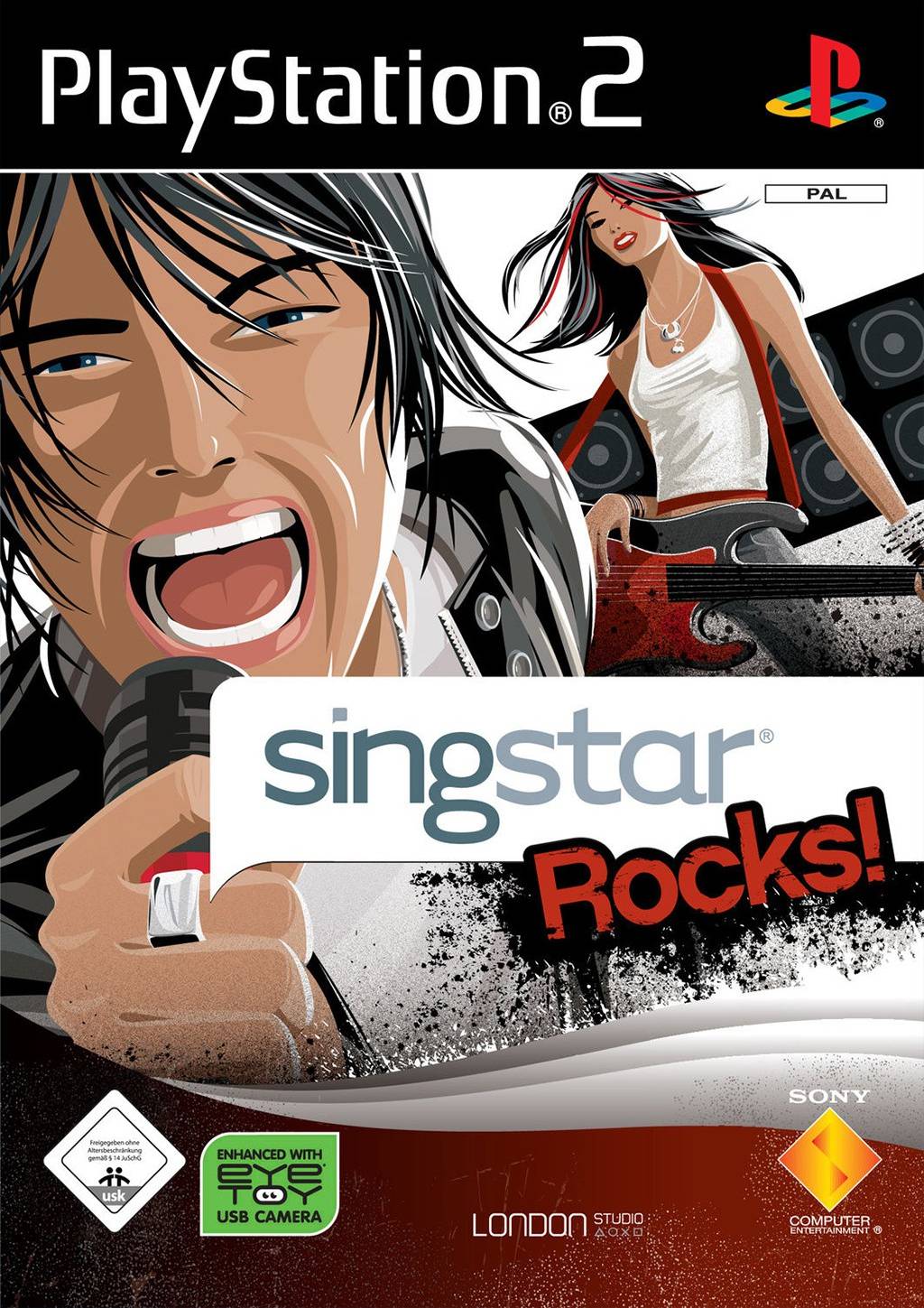 Singstar ps2 Singstar Rocks! (PS2)