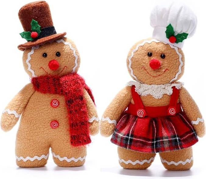 Gingerbread Plush Stuffed Animals