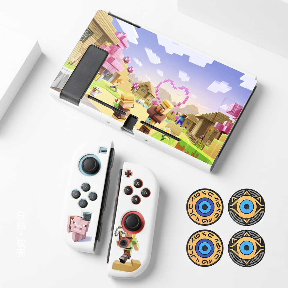 Switch minecraft Protective Case Set Nintendo Switch