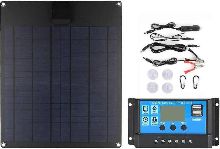 300W Polysilicon Solar Panel Kit 60A Controller