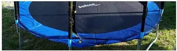 Softee Tremplin Plus Rond Net - Zwart
