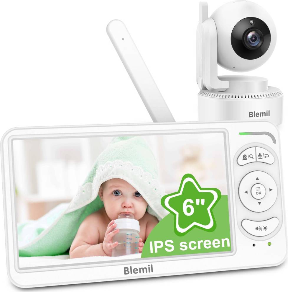 BabyMonitor 6 Inch IPS Screen