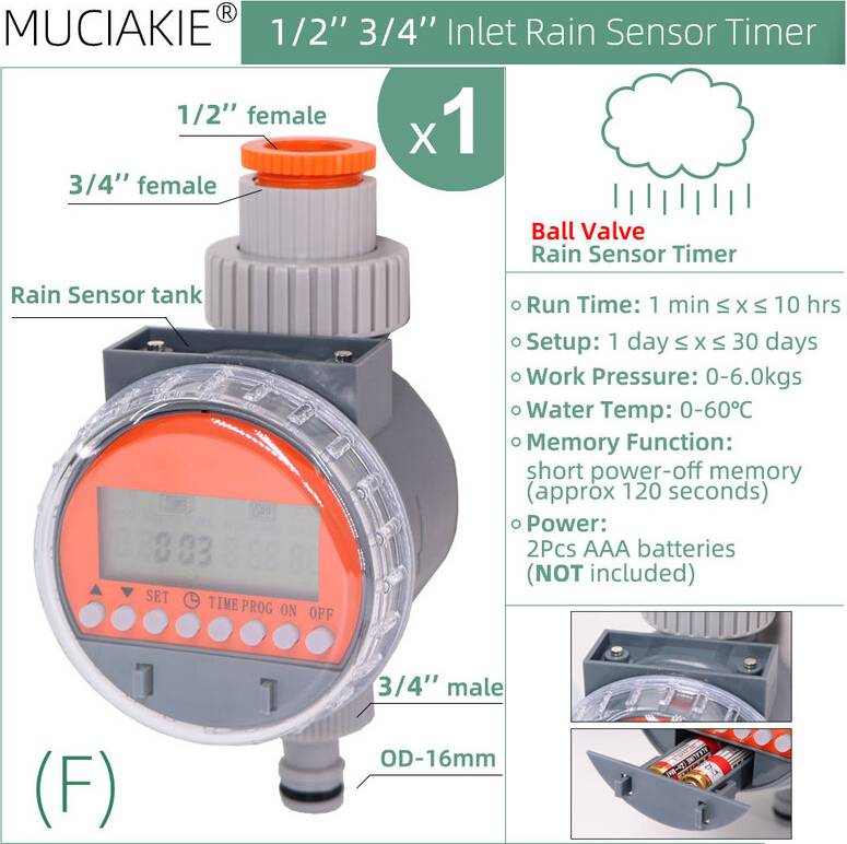 High Quality Waterproof Solar Automatic Water Timer