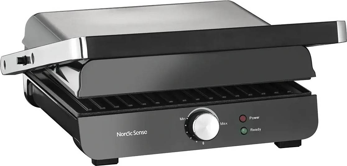 Nordic Sense Paninigrill 2000W Sort