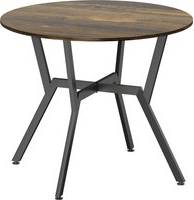 Homcom Round Kitchen Table 90 x 76 cm Dining Table
