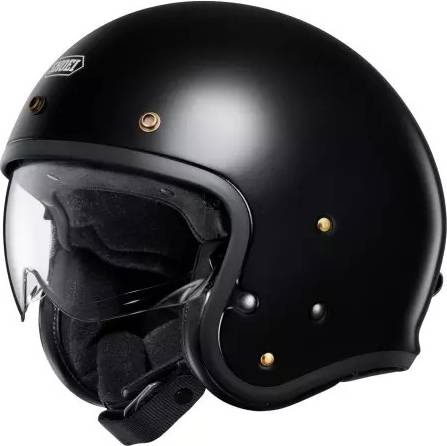 Shoei J.O2 Jethjälm - Svart Herr