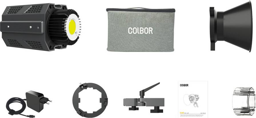 Compact LED Video Light 65W 5600K Dimmable