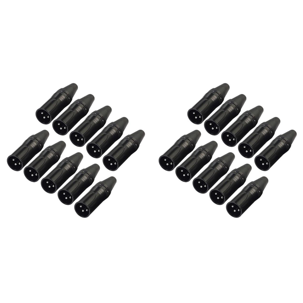 10pcs DIY 3Pin XLR Adapter Socket